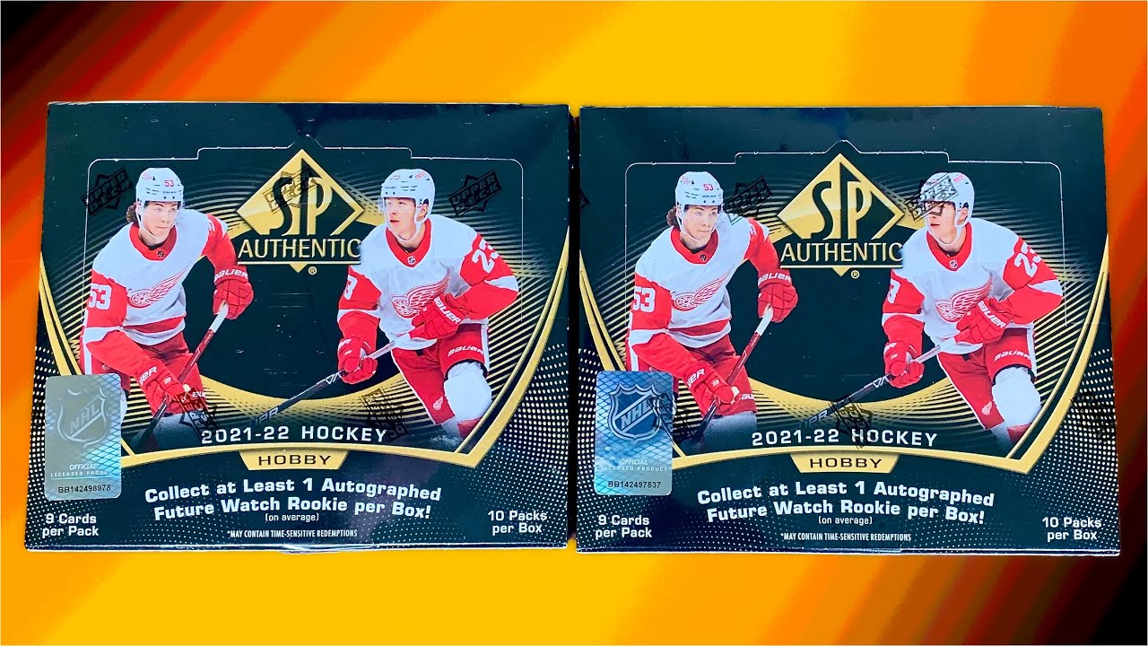 Opening 2 Boxes of 2021-22 SP Authentic Hockey Hobby