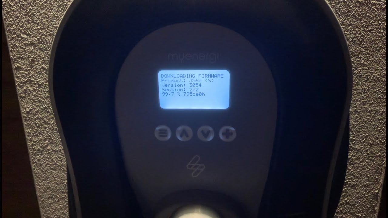 myenergi Zappi V2 - How to update firmware