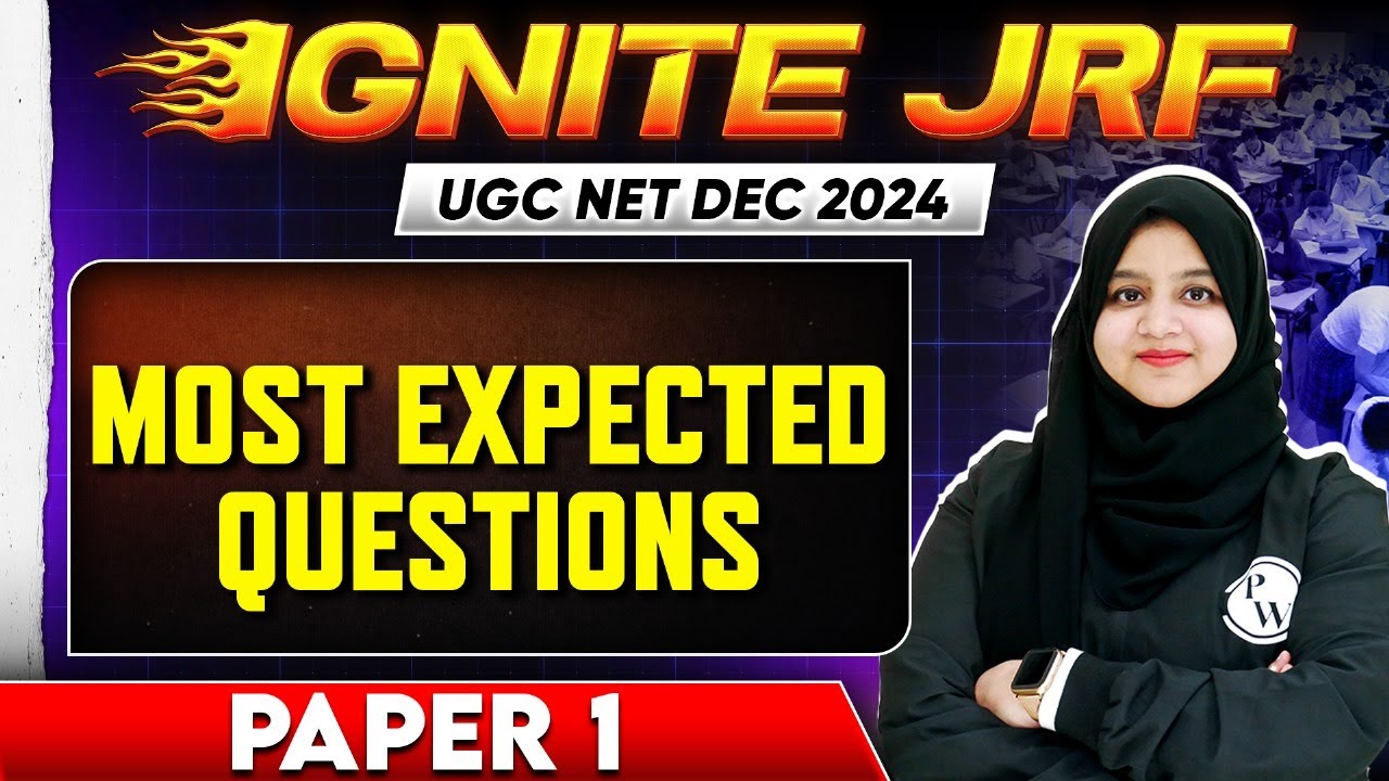 Paper 1 Most Expected Questions For UGC NET DEC Cycle | Paper 1 | UGC NET Dec 2024 | Gulshan Mam