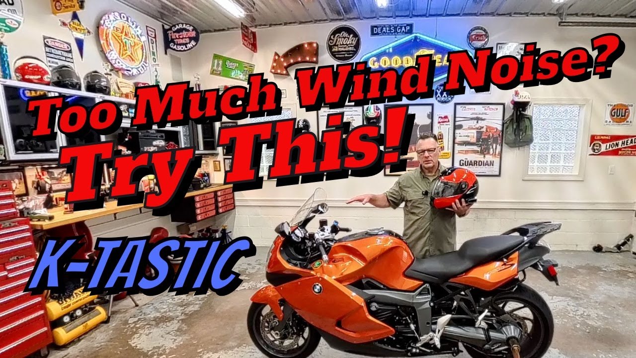 I Fixed The Wind Noise On My BMW K1300S!