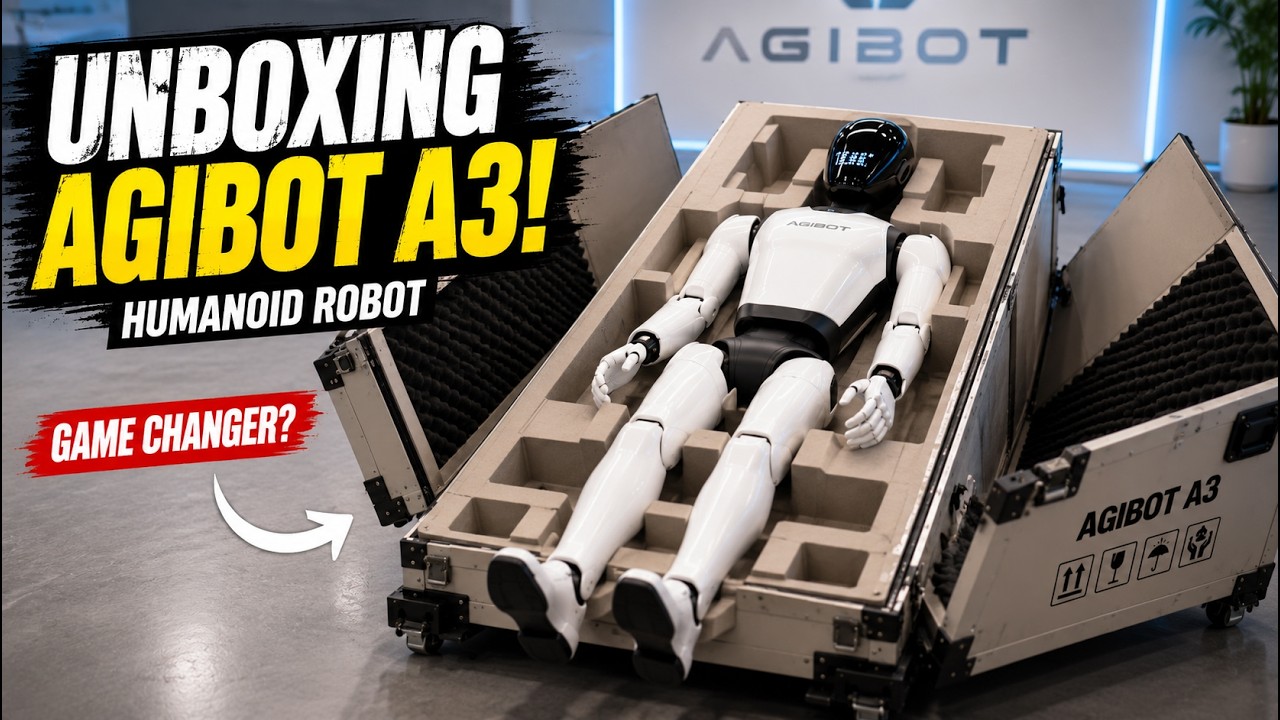 AGIBOT A3: знакомство с технологиями робота-гуманоида будущего