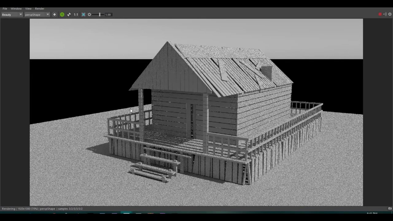 Basic Maya Model For Beginners(MAYA 2018)