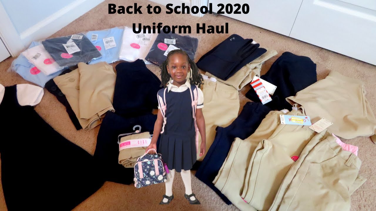 Back to School 2020- School Uniforms