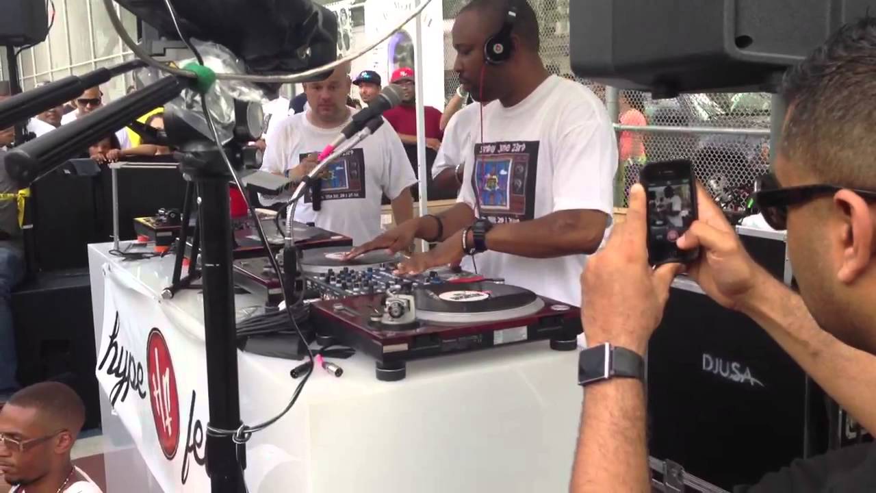 DJ Scratch at the Tedsmooth Old School Jam in Harlem 06/23/2013