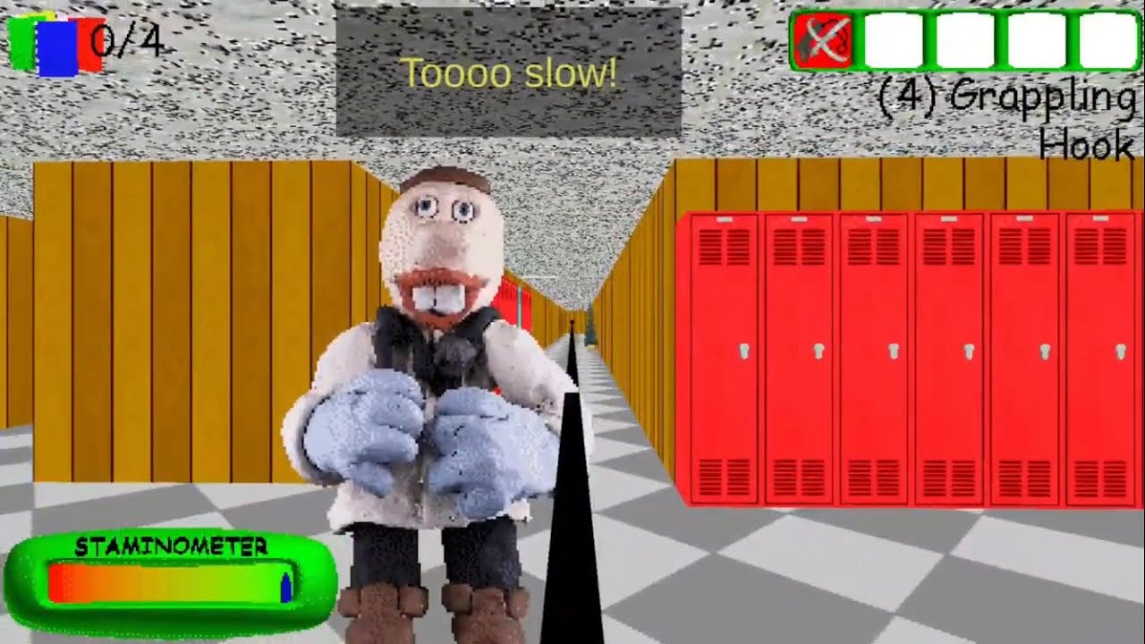 Схватка! Весёлый побег от Доктора Рефлекса! Baldi's Basics Plus 0.6; Побег от Доктора Рефлекса