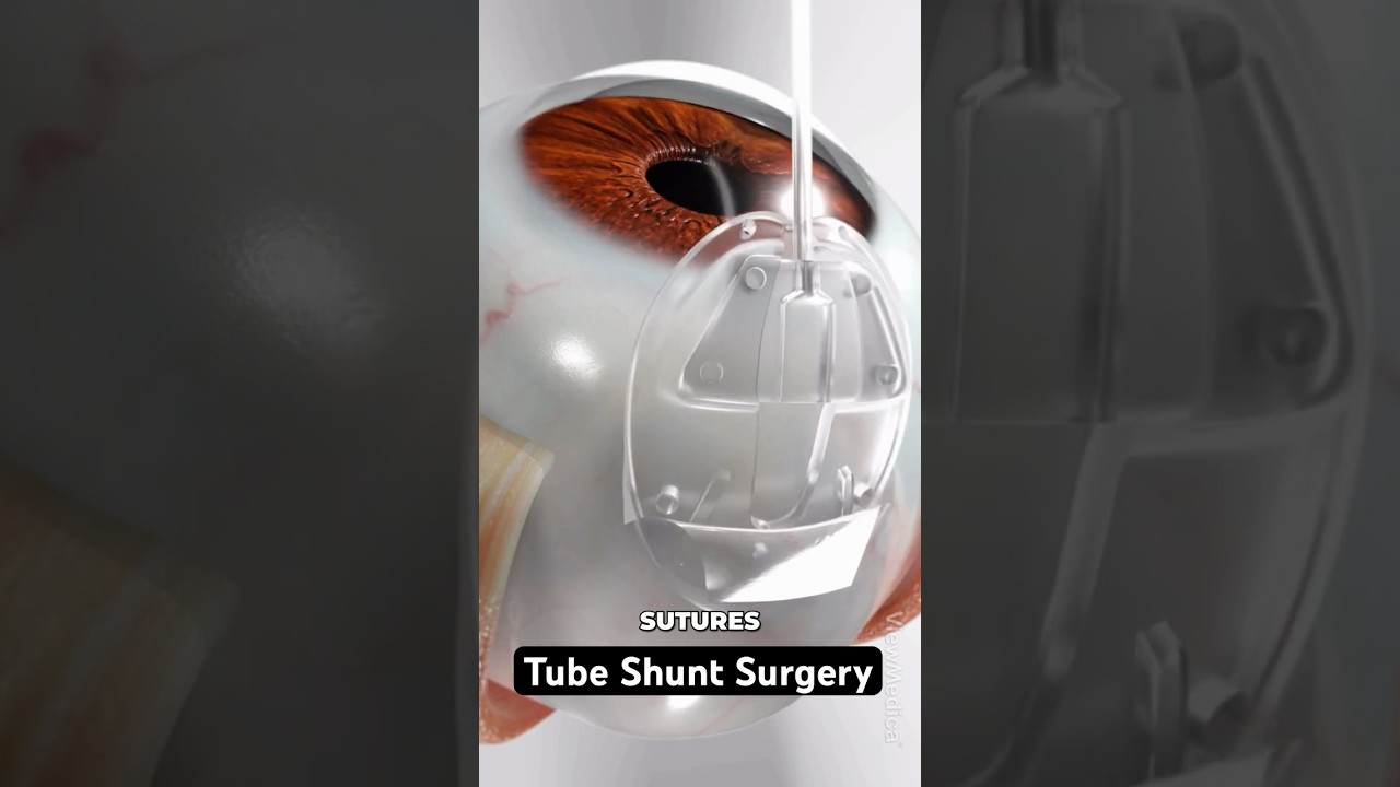 Reducing pressure to prevent vision loss (3D Animation)