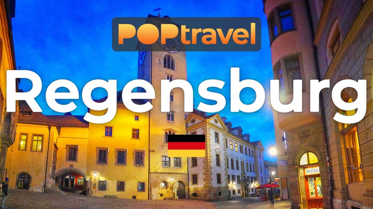 Walking in REGENSBURG / Germany 🇩🇪- 4K 60fps (UHD)