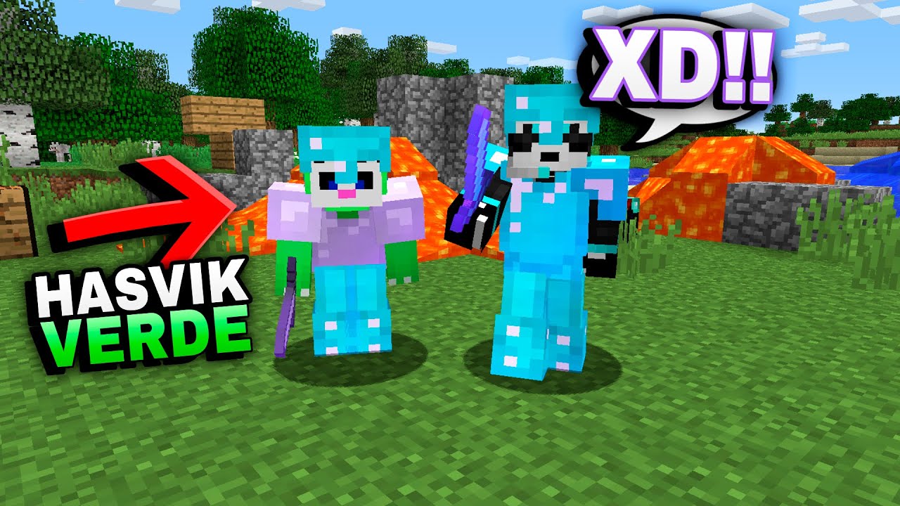 UN UHC MUY FRESCO CON EL HASVIK VERDE DONDE LOS DROPS SON ALEATORIOS!!