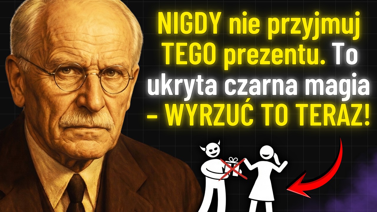 Jeśli ktoś podaruje ci TO, wyrzuć to natychmiast - To ukryta czarna magia | Carl Jung