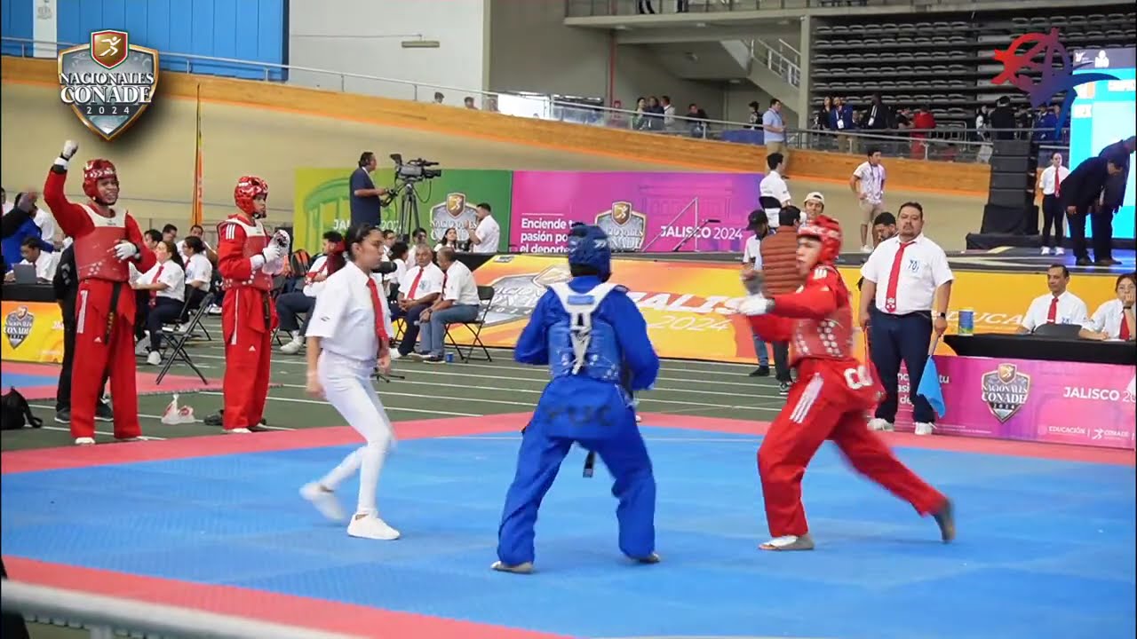 🇲🇽 Nacionales CONADE 2024 - #Taekwondo Día 8 - #TK3 Junior y Sub-21