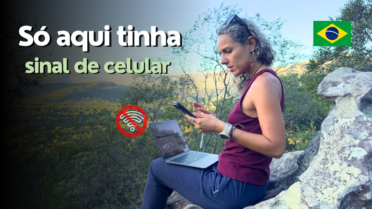 TIVEMOS QUE FAZER ISSO PRA CONSEGUIR INTERNET (Vlog Chapada Diamantina ep. 3)