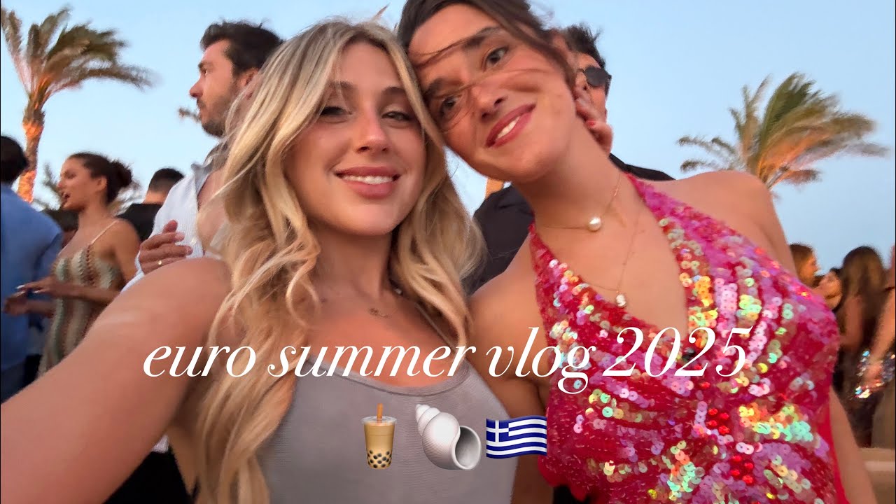 Vlog eurosummer!!! 🇬🇷🍇