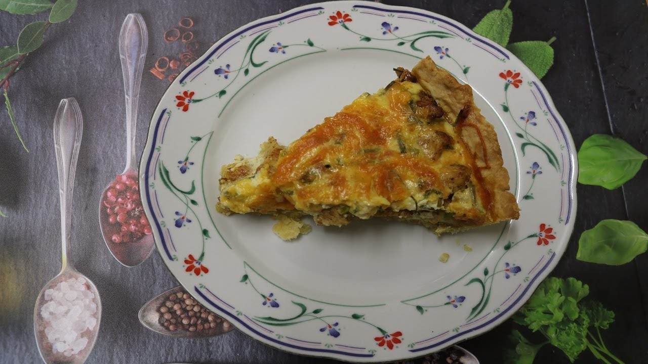 Tarta z kurczakiem | Kuchnia Marzenki