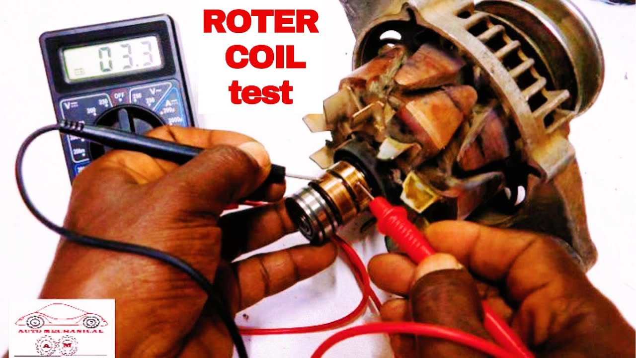 Alternator Rotor/Full Testing Guide/ዲናሞሮተር ሙሉ የአፈታተሽ መመሪያ.