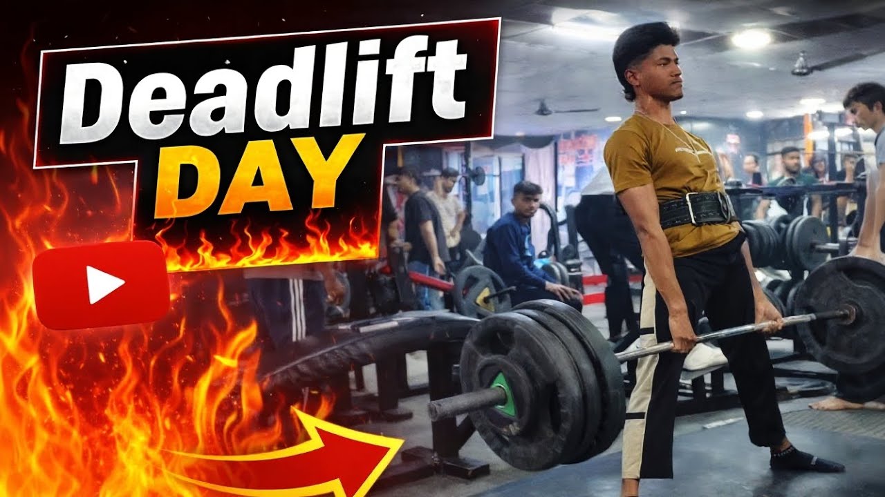 Full Day Vlog 🕒 | Daily Routine & Deadlift Day in Gym 💪🔥