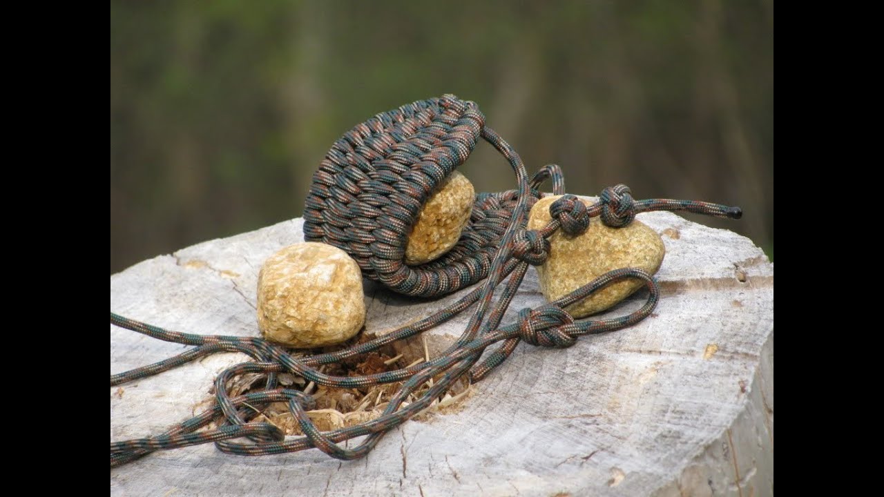Paracordist How To make a paracord sling with a simple DIY jig; and rock slinging technique