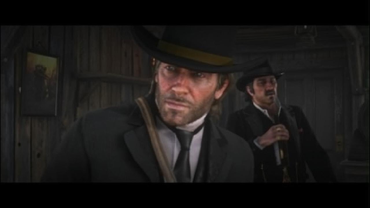 RDR2 levcitus cornwall confront arthur John Dutch and struase