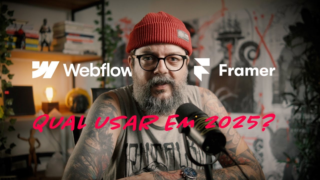 Framer vs Webflow: Qual ferramenta usar em 2025 para criar sites?