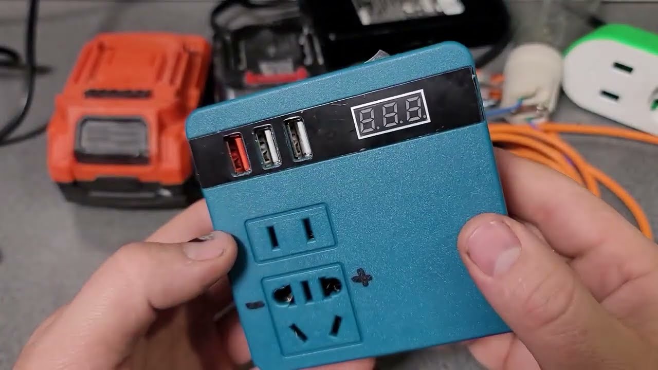Інвертор з 18-21 В до постійного струму 210-230 В з aliexpress