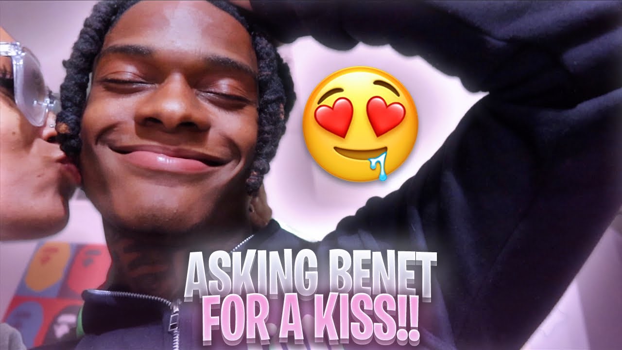 ASKING BENET FOR A KISS TO GET HER REACTION😅*SHE REALLY KISSED ME😱