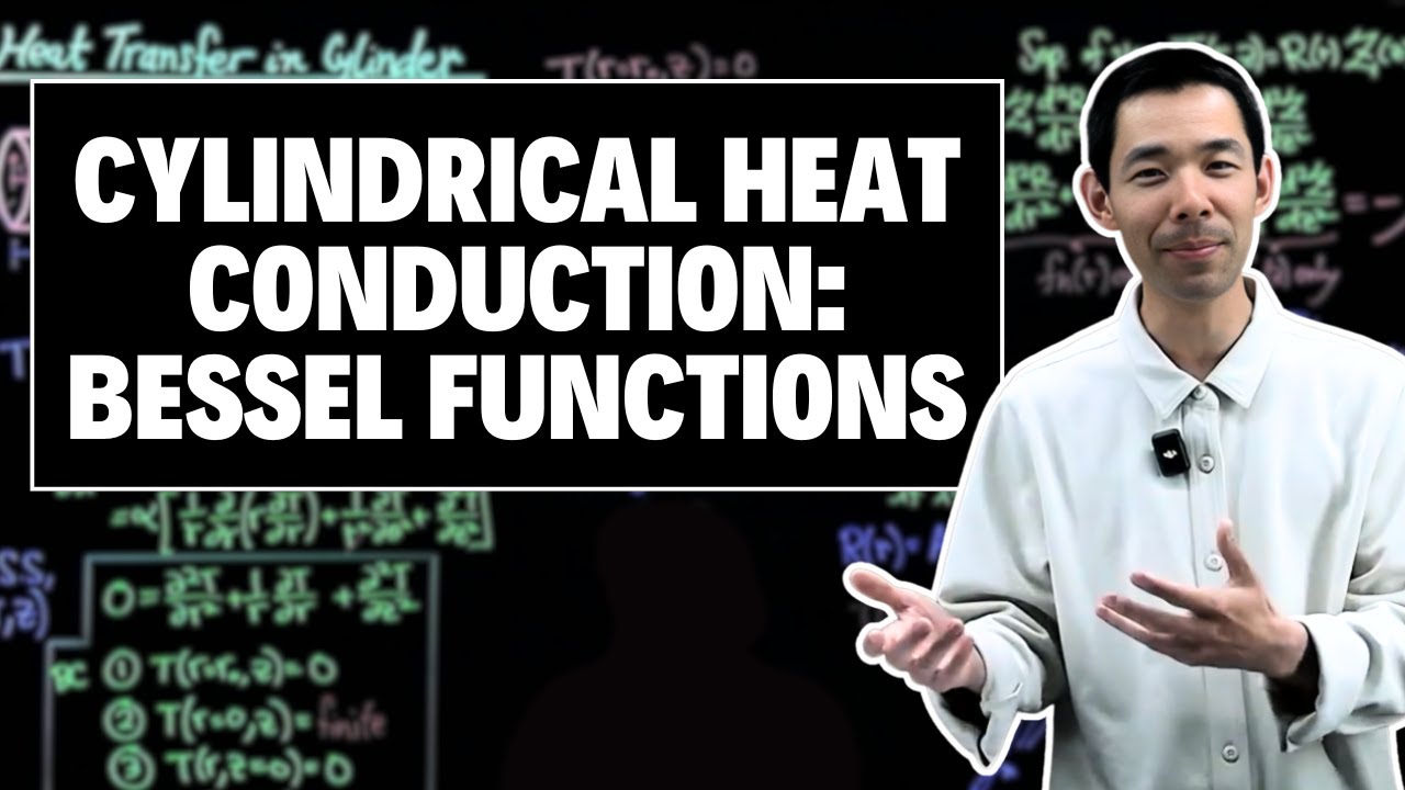 【Stanford engineering】Applied mathematics (16/20): Heat eqn: cylindrical Bessel functions