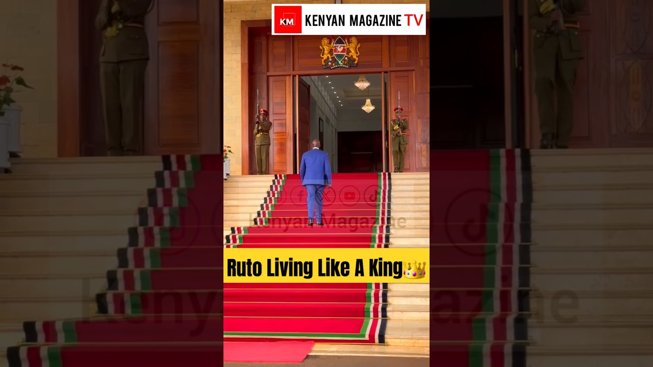 See How President Ruto lives like a King in State House Nairobi