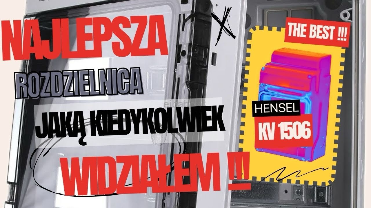 Rozdzielnica dla najbardziej wymagających!!!  HENSEL KV 1506 unboxing & review