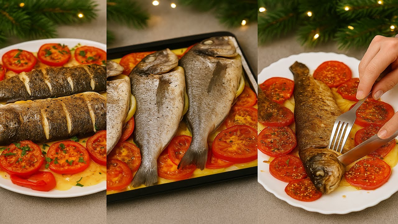 🎄3 простых и вкусных рецепта блюд из рыбы для вашего особенного ужина✨