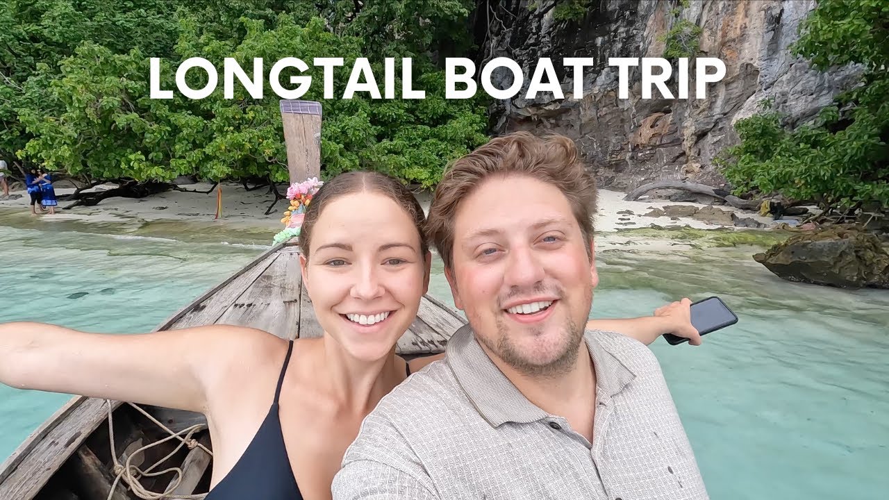 LONGTAIL BOAT TRIP IN KOH PHI PHI | Maya Bay, Pi Leh Bay & bioluminescent plankton!