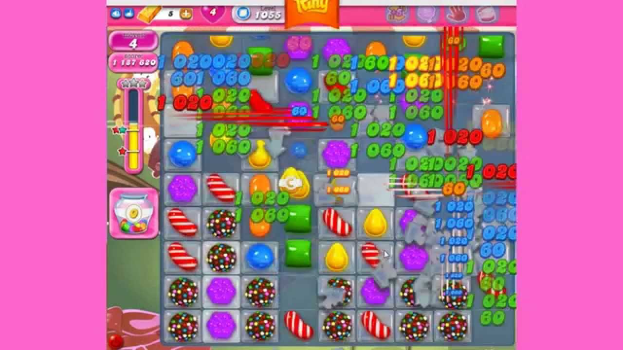 Candy Crush Saga Level 1055