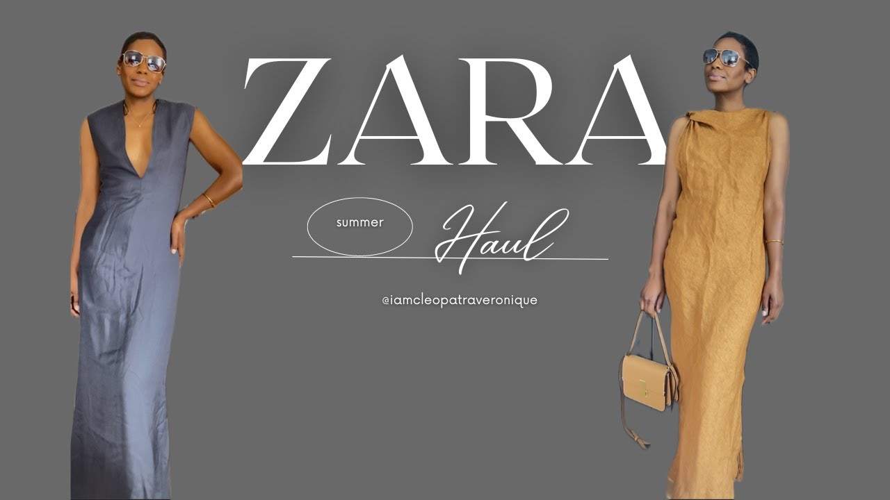 ZARA TRY ON HAUL | SUMMER DRESSES | SALE HAUL