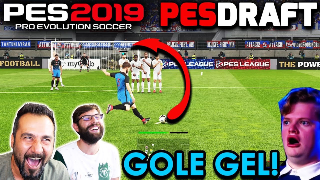 PES ETTİREN FRİKİK GOLÜ! | PES 2019 PESDRAFT