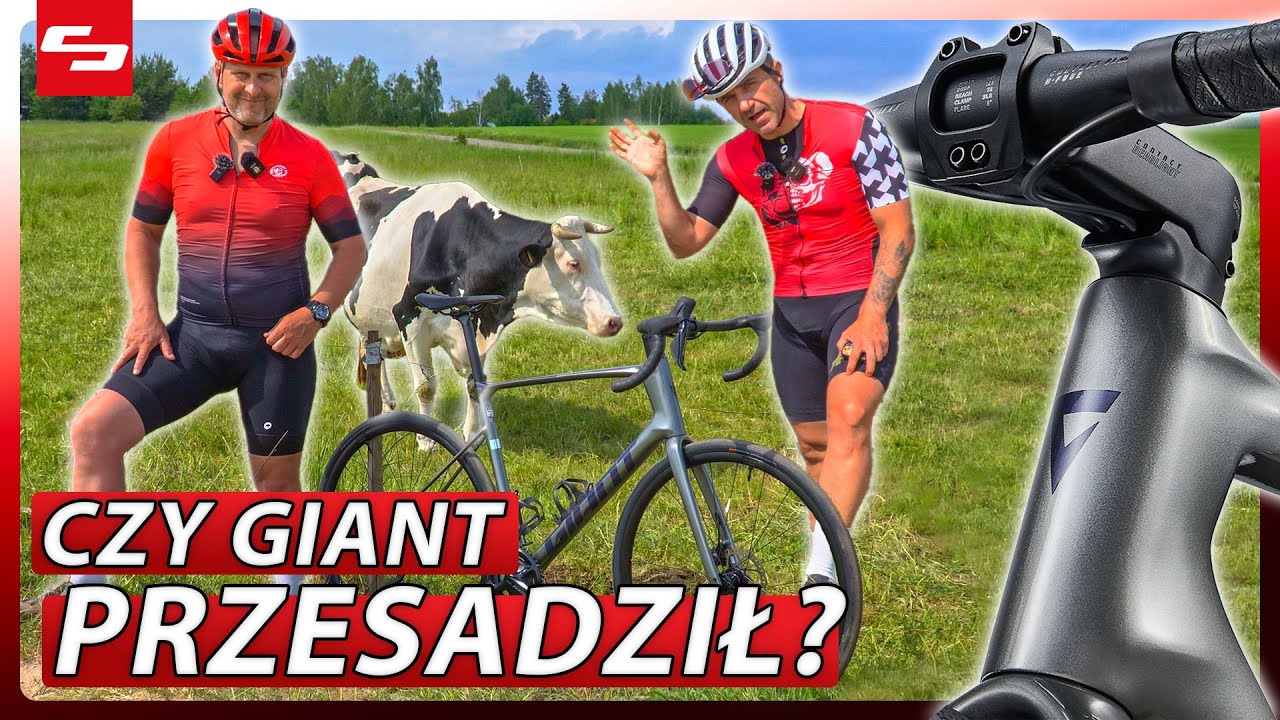 Uniwersalny rower szosowy - Giant Defy Advanced 1 2024