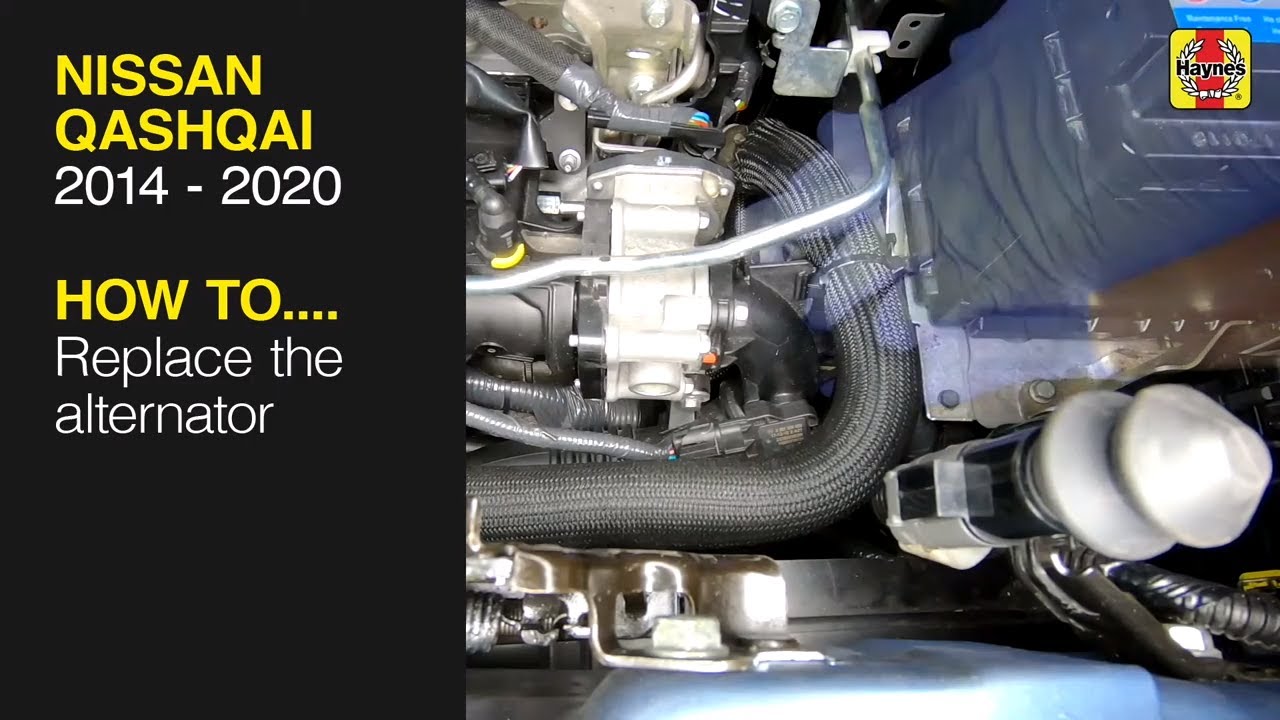 Nissan Qashqai (2014 - 2020) - Replace the alternator