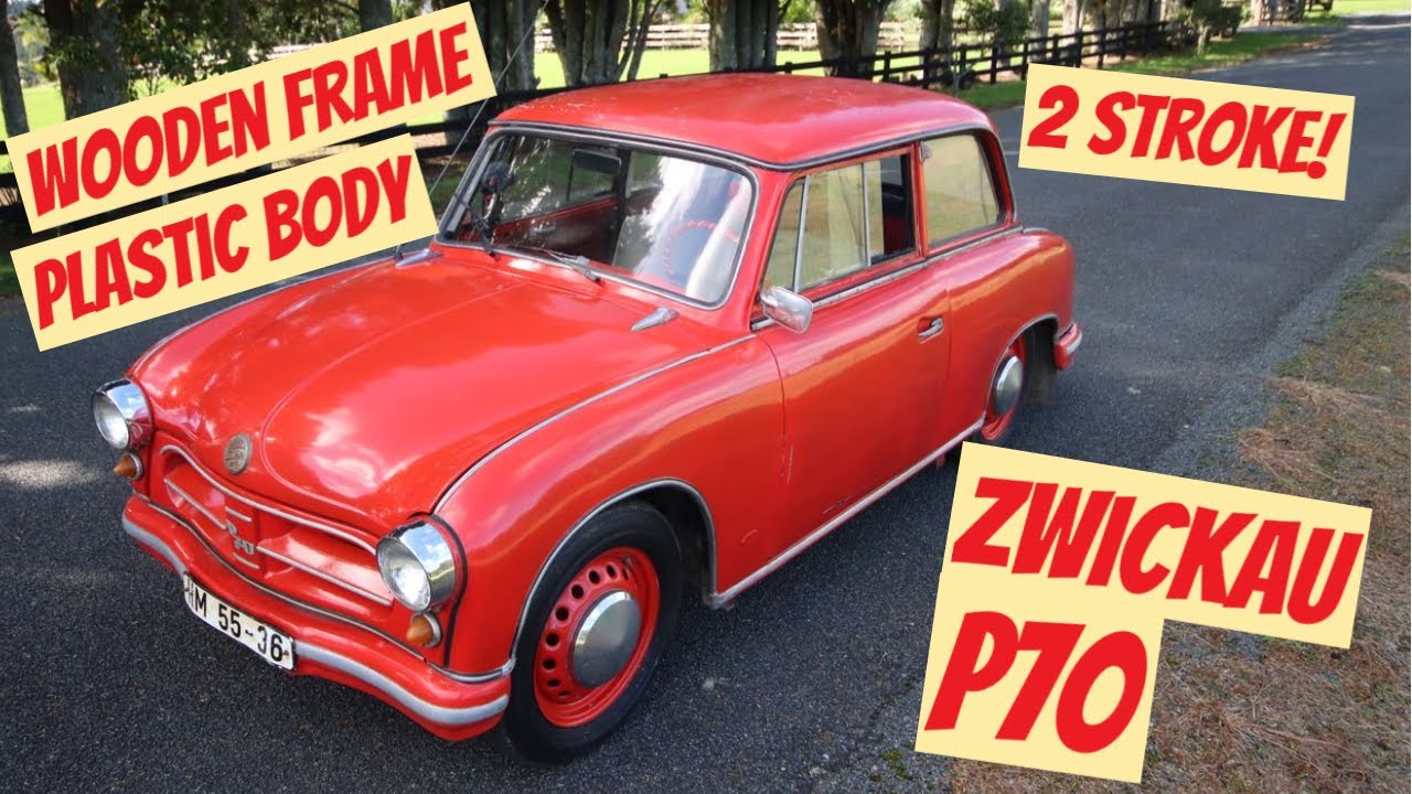 Wooden frame, Plastic body, 2 Stroke | ZWICKAU P70