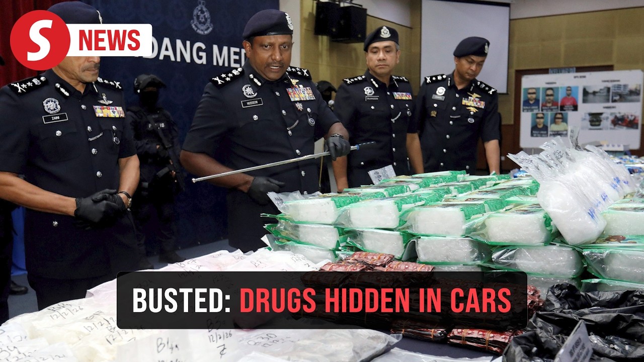 Over RM8mil in drugs seized, five nabbed in KL, Selangor raids