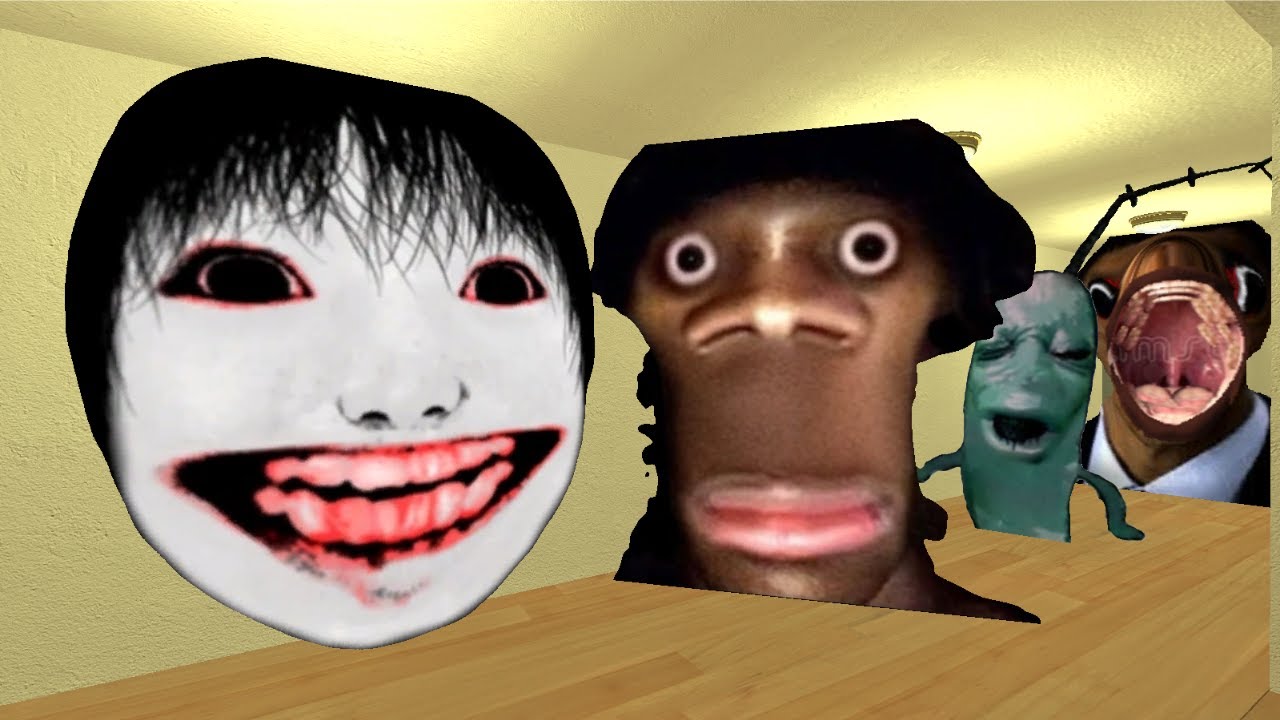 YOSHIE,AUUGHH,PLANKTON NEXTBOT'S GMOD #Gmod #Nextbots