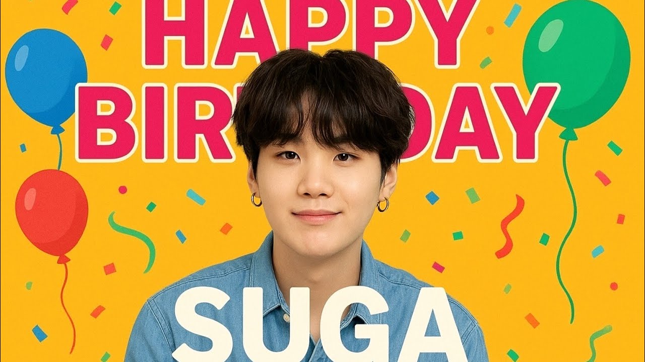 SUGA 'Happy Birthday Song' 🎂