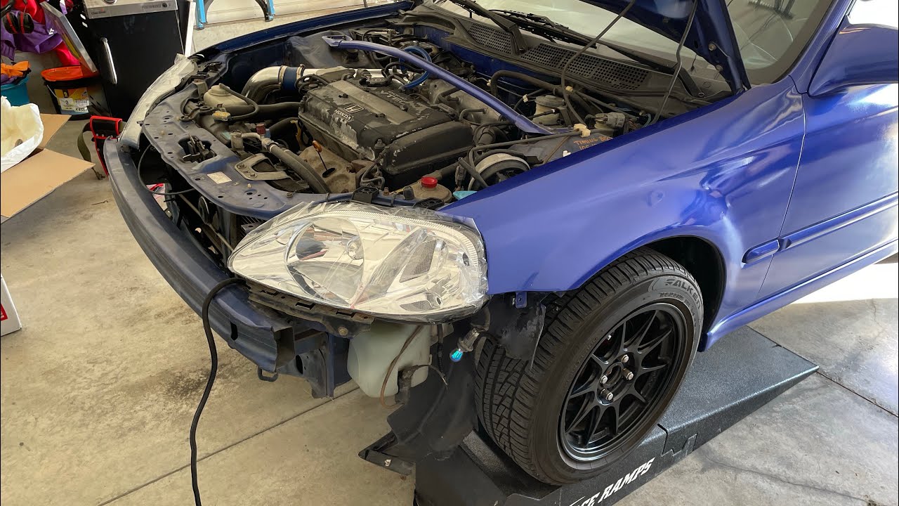 LED HEADLIGHT UPGRADE ON HONDA CIVIC