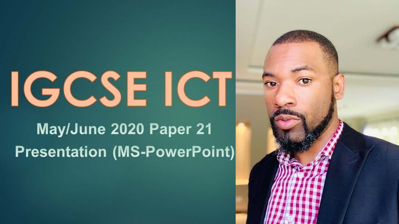 Презентация IGCSE ICT за май и июнь 2020 г., документ 21