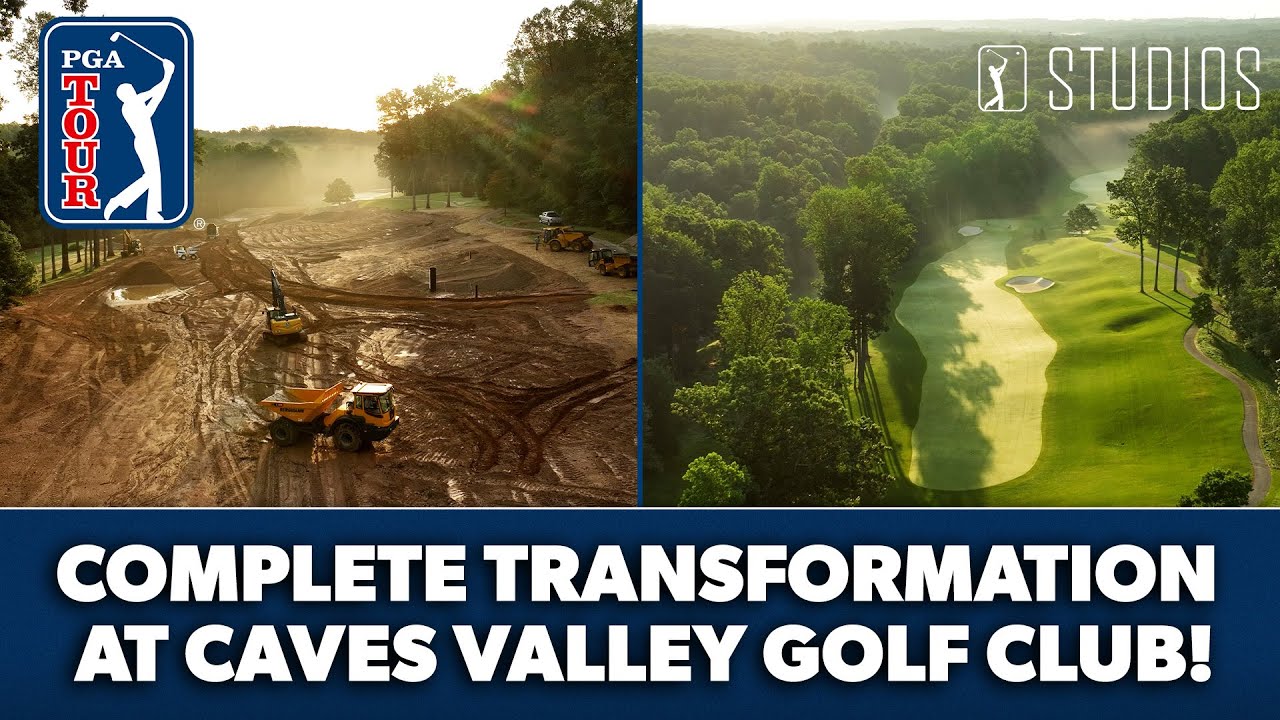 MASSIVE 100-day renovation at Caves Valley | BMW Championship