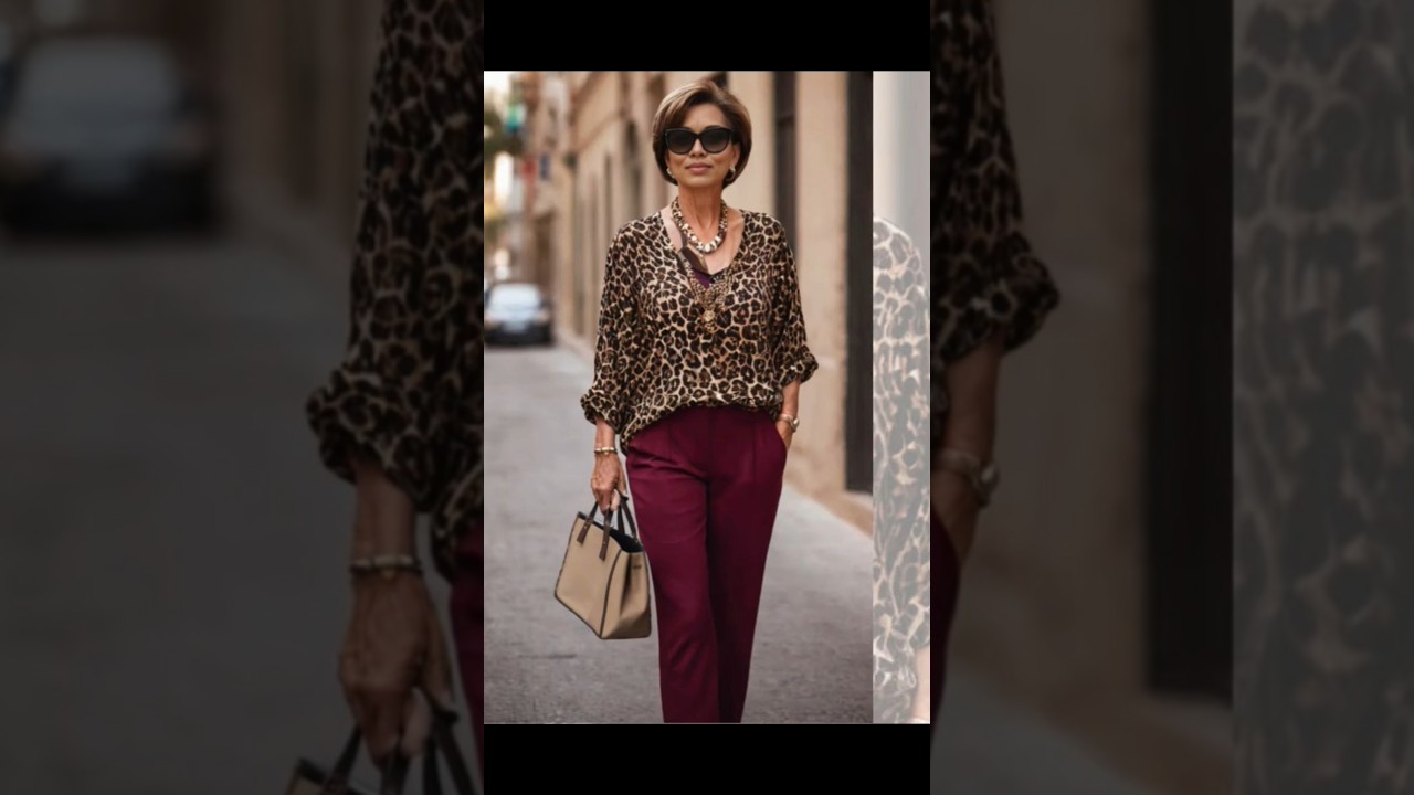 C&oacute;mo Vestir Moderna A Los 50 A&ntilde;os #elegant#fashion#linda#style#ropa#linda#casual#moda#look#outfit