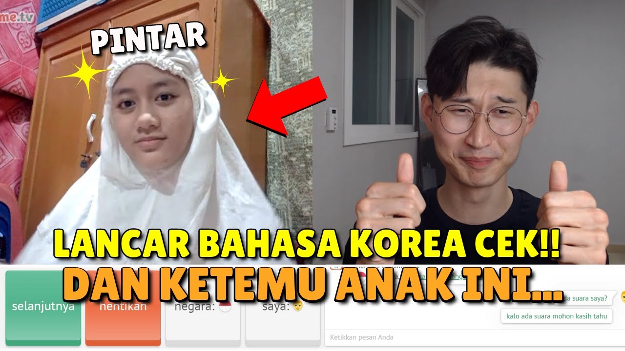 ANAK INDONESIA INI PINTAR BAHASA KOREA