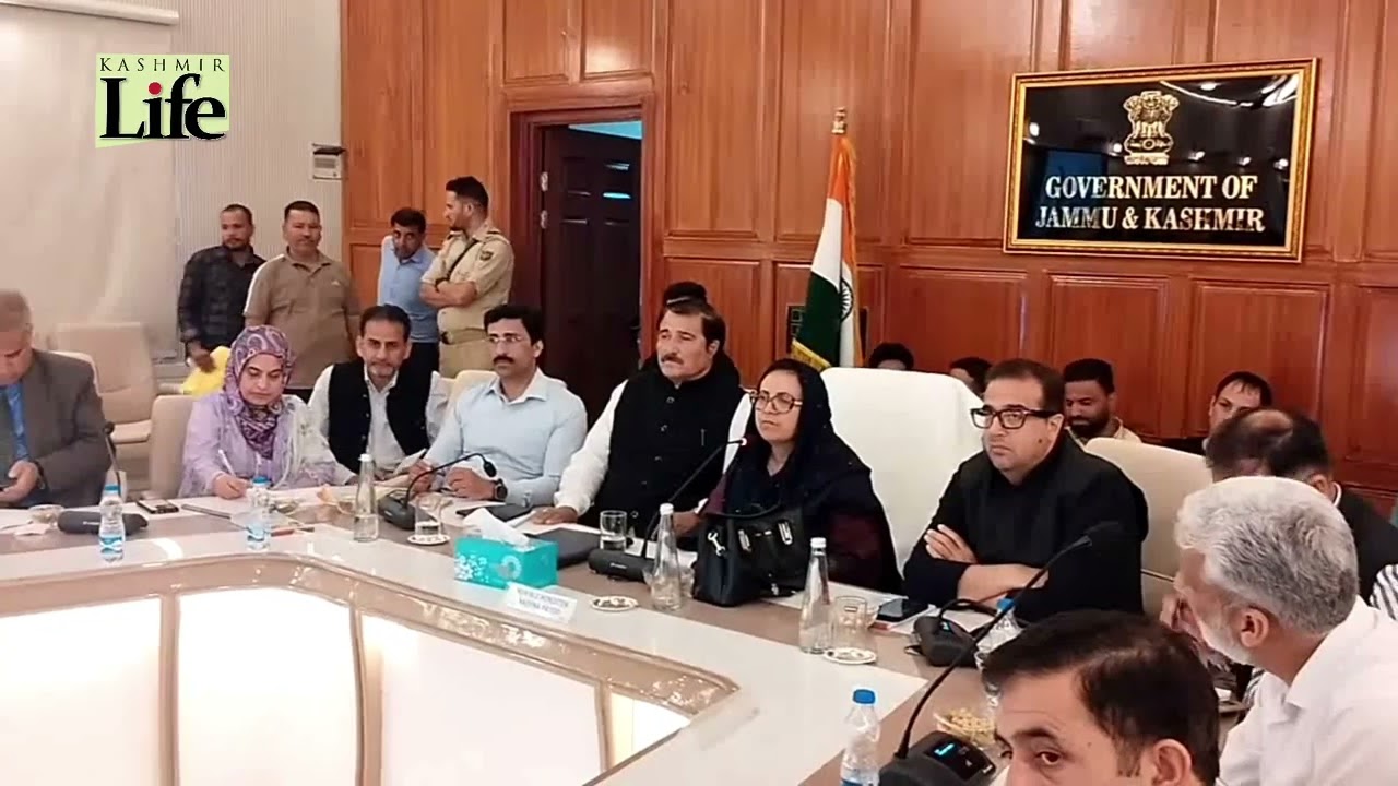 Srinagar: Education Minister Leads Public Outreach Program