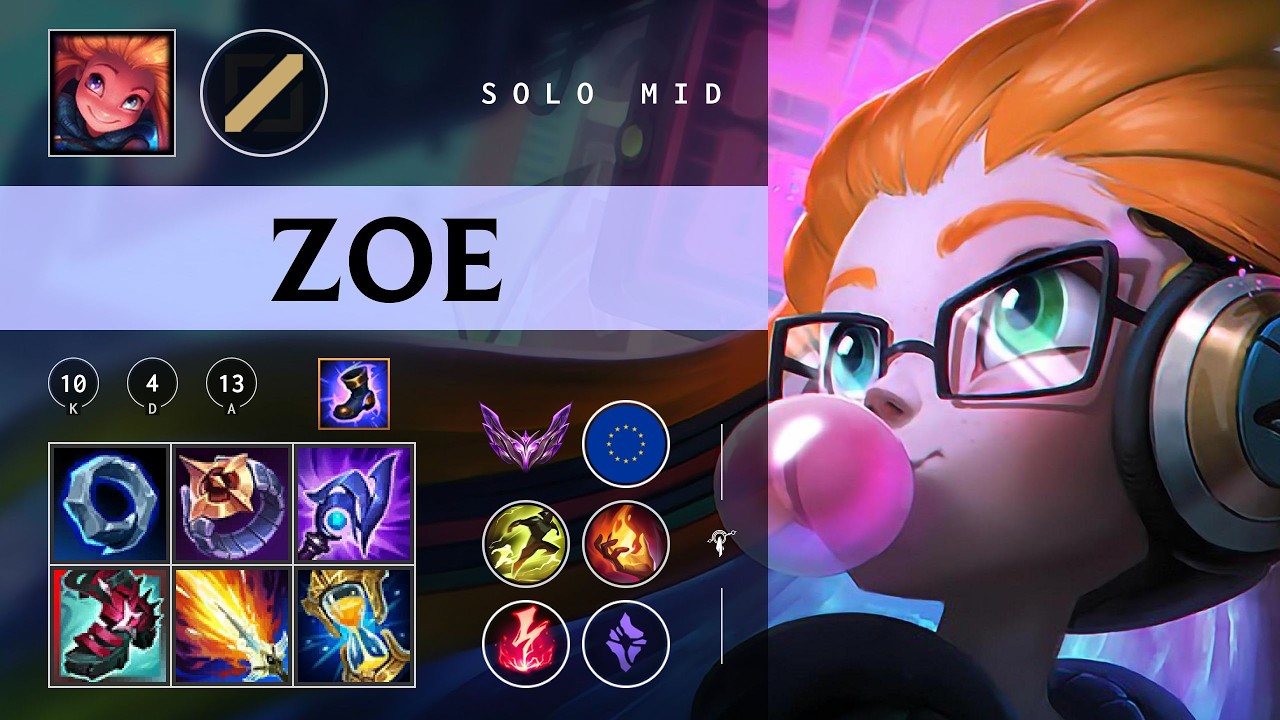 Zoe Mid vs Vladimir - EUW Master Patch 26.05