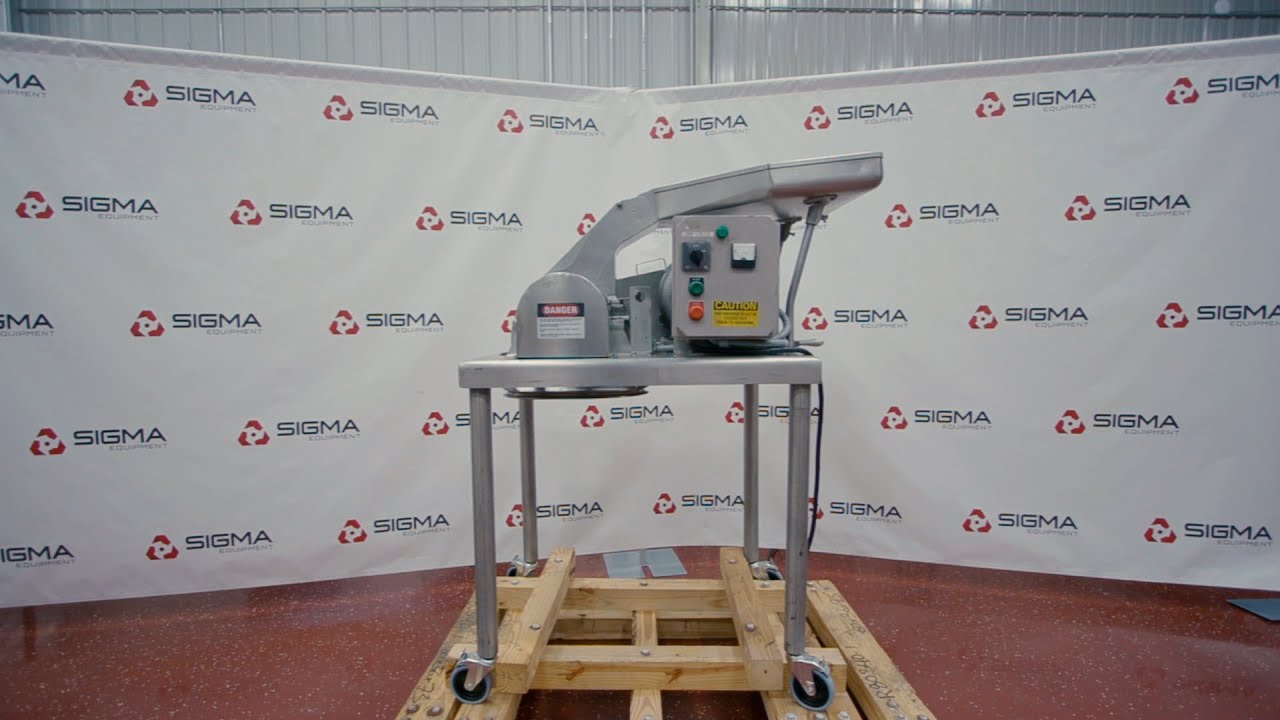 Fitzpatrick Fitzmill Comminutor DAS06 Hammermill Demo