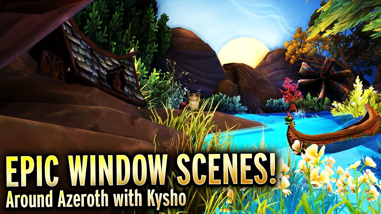 Jaw-Dropping Details From Every Angle! Around Azeroth with Kysho WoW Housing Tour