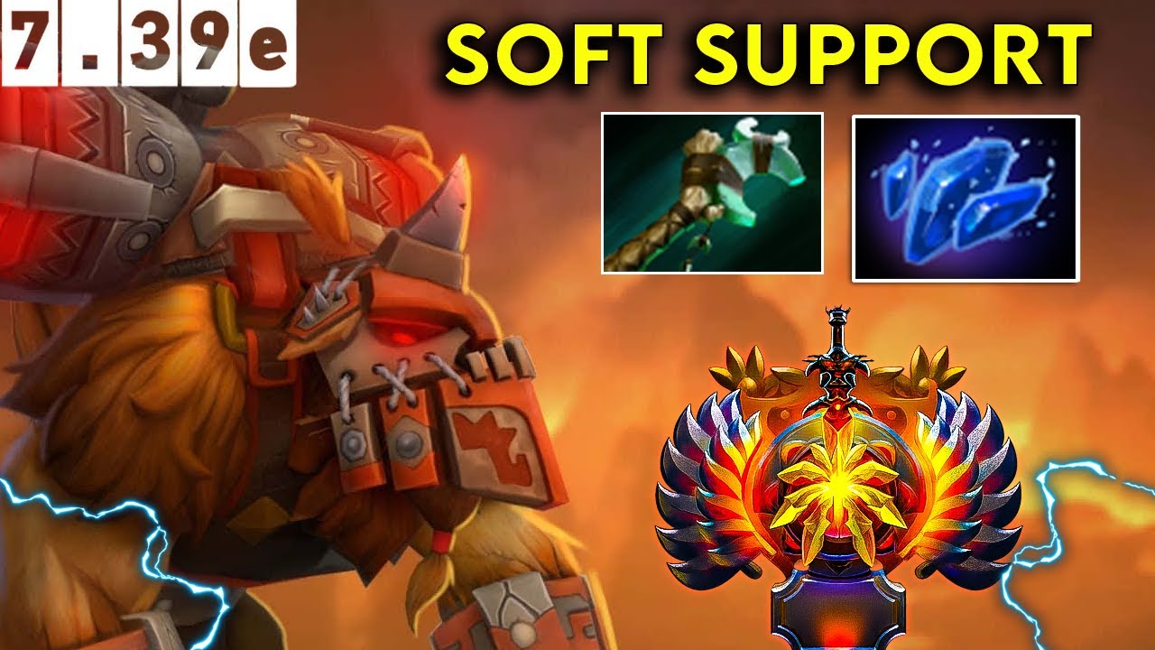 Earthshaker Immortal Soft Support - Dota 2 Patch 7.39e Pro Pub Gameplay