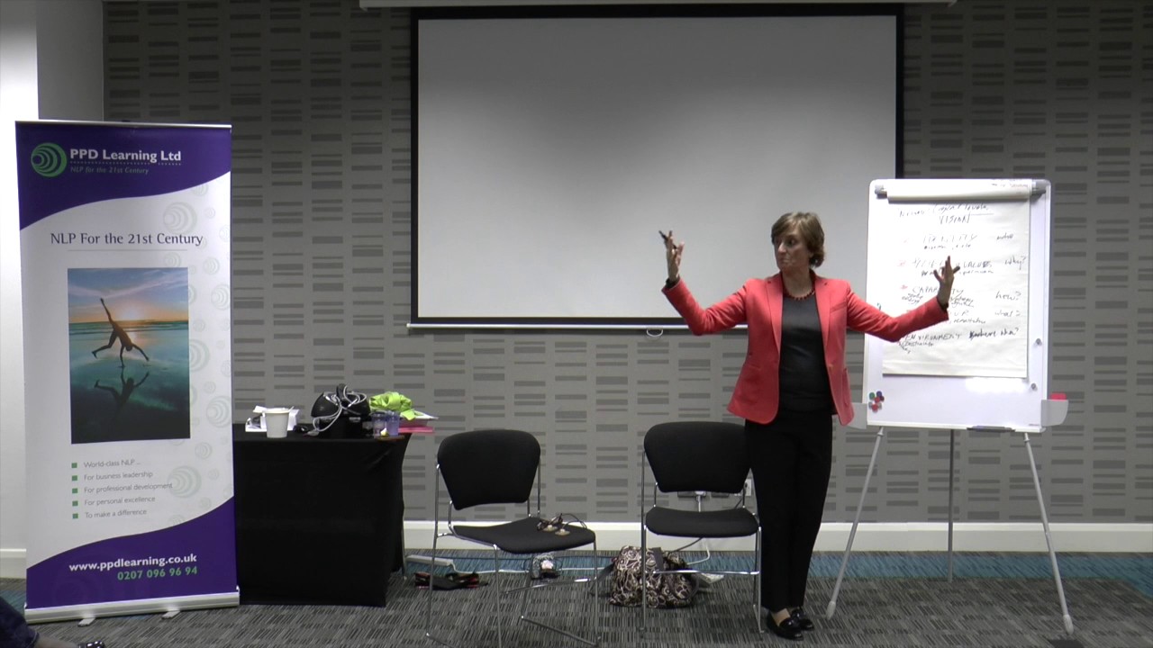 Judith Lowe explains Robert Dilts' Neurological Levels Model