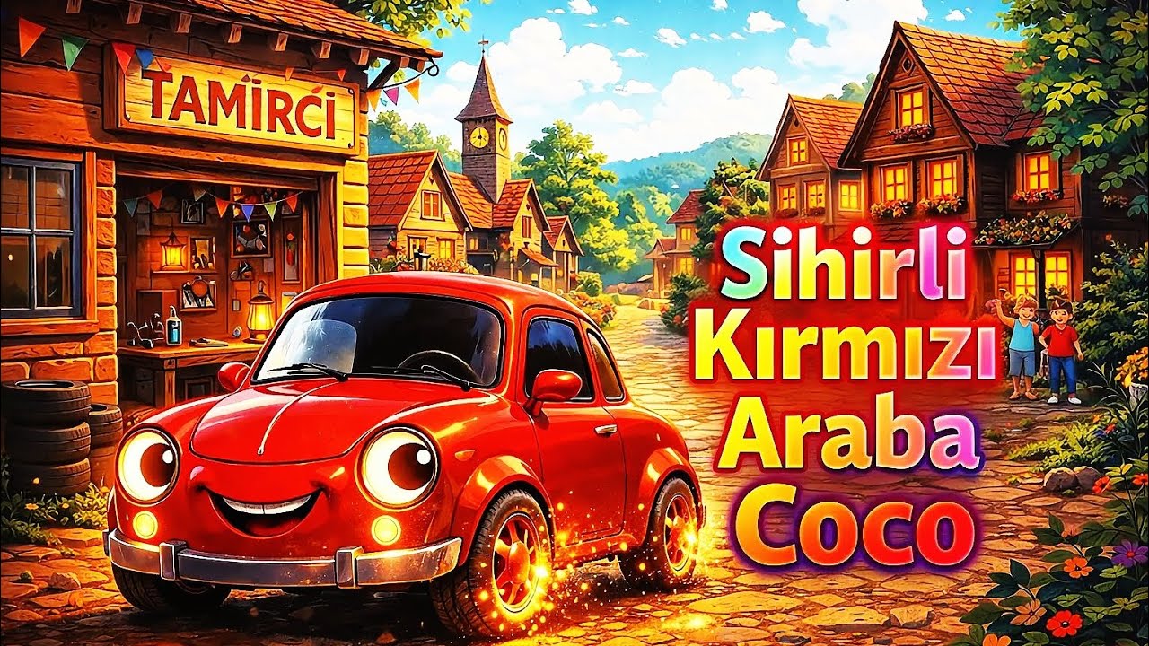 Sihirli Kırmızı Araba Coco’nun Maceraları